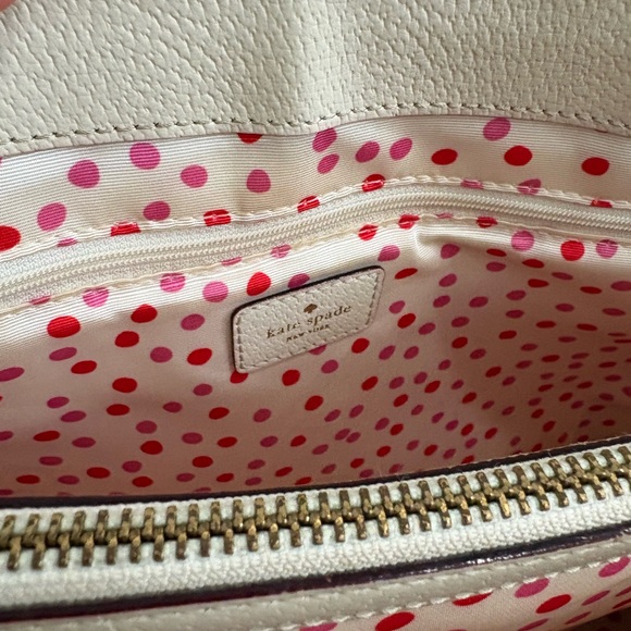 Kate Spade Ivory Leather Bag - Picture 7 of 12